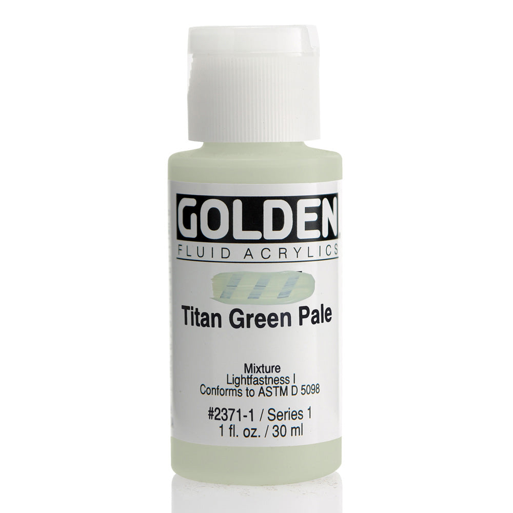 Fluid Titan Green Pale 1Oz Arts & Crafts CW-11149
