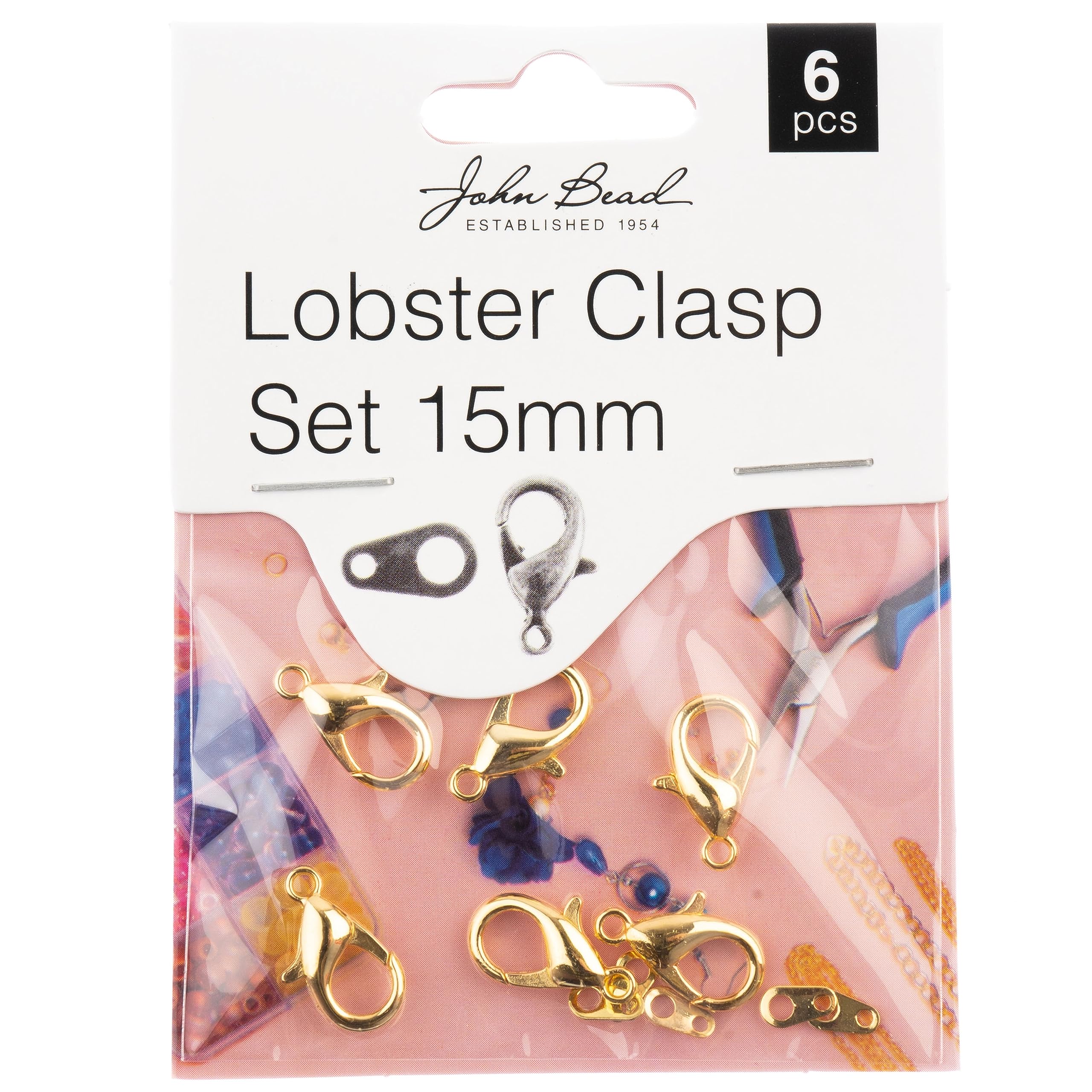15Mm Gold Lobster Clasp CW-11303