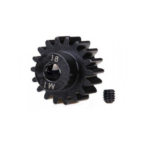Trx-6491R Traxxas Gear, 18-T Pinion (Machined) (1.0 Metric Pitch) CW-11455