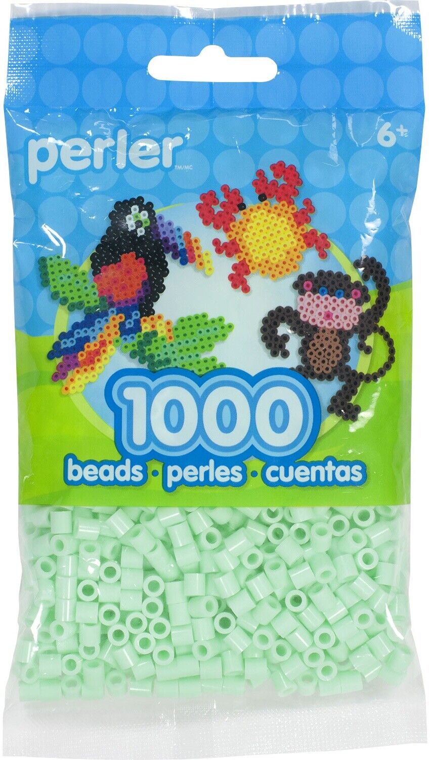 Mint Perler Fuse Beads CW-11506