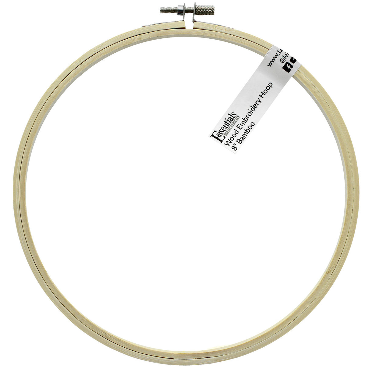 8" Embroidery Hoop Bamboo CW-11518