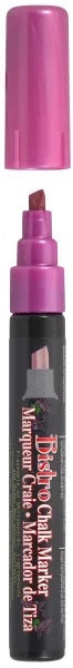 Metallic Red Chisel Chalk Mark CW-11584