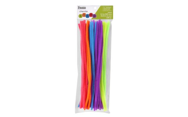 Assorted Neon Chenille Stems CW-11623
