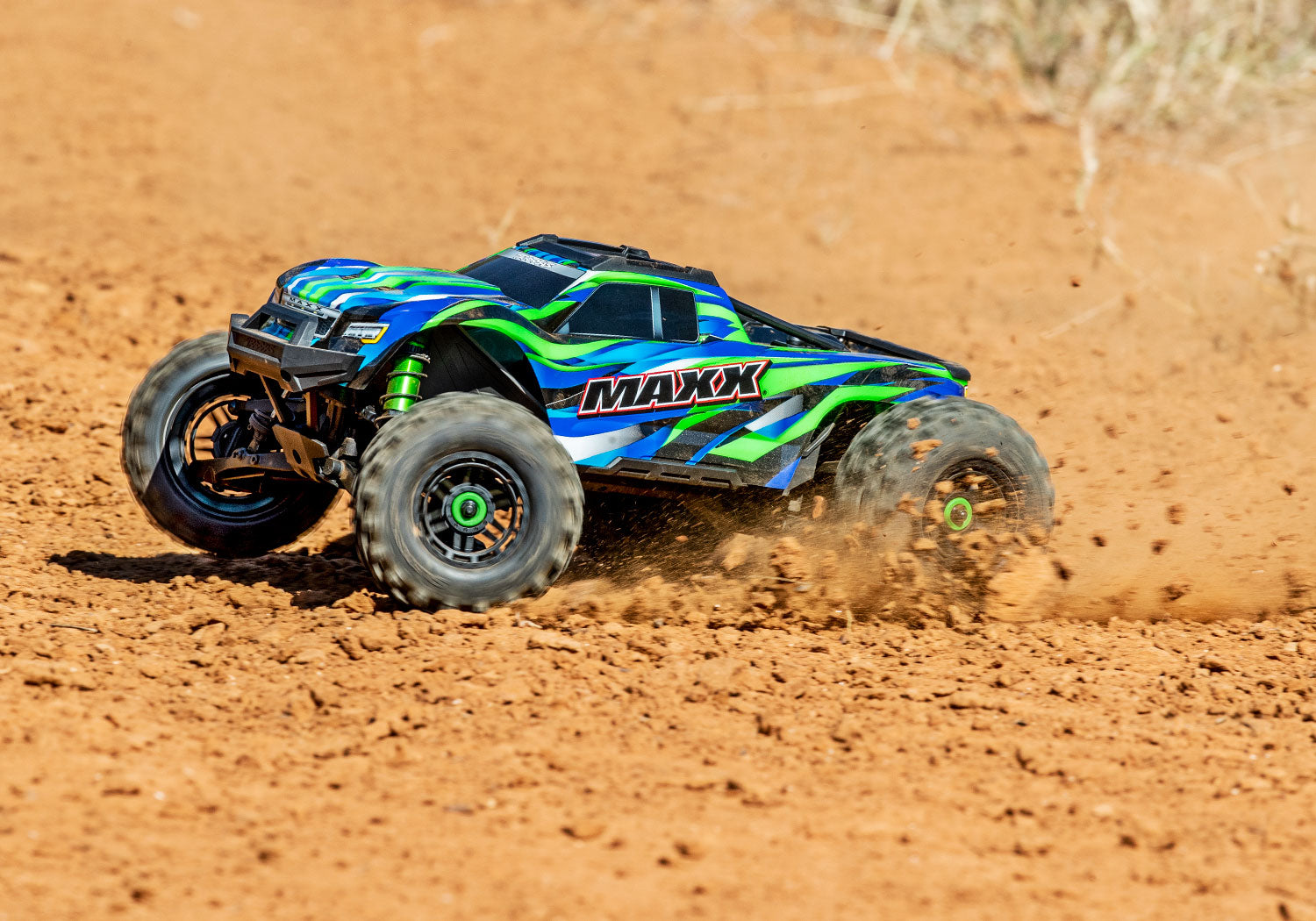 Maxx W/ Widemaxx Green (1/10) 89086-4-Grn CW-11628_9