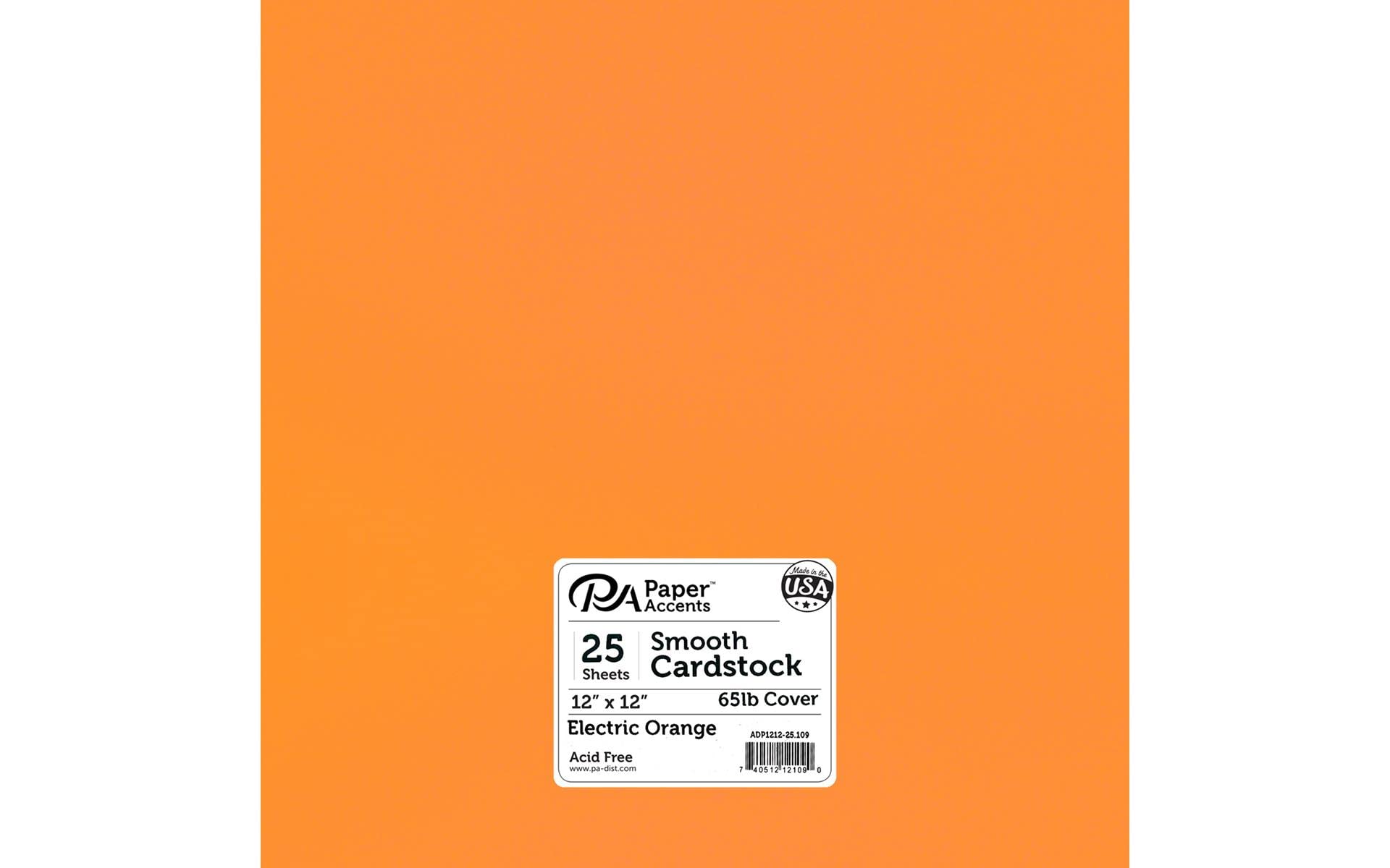 ELECTRIC ORANGE 65LB 12"X 12" CW-11633