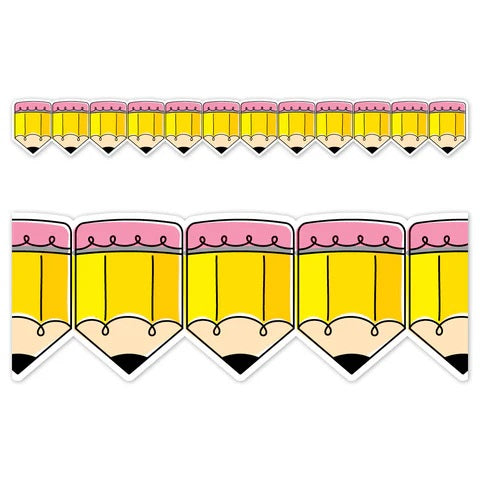 Doodle Pencil Border CW-11640