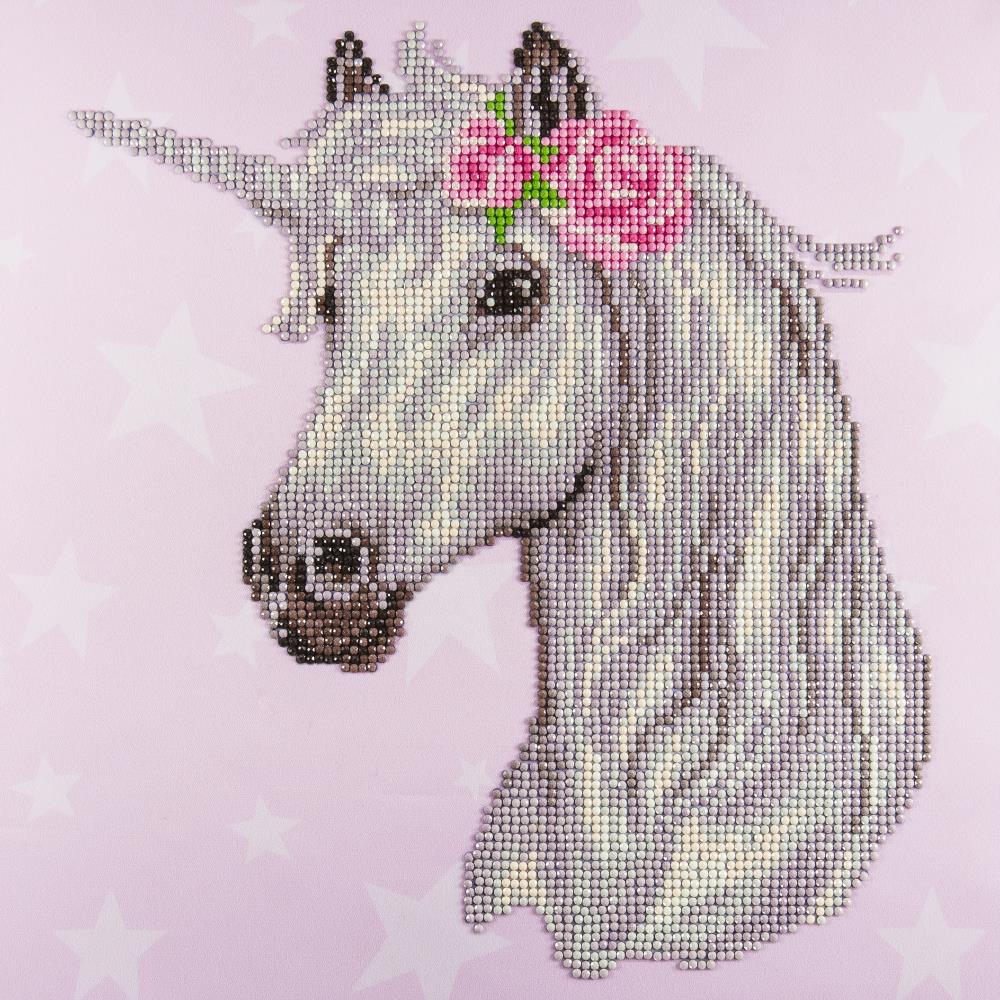 Unicorn Diamond Art, Intermediate 12X12 Kit CW-11762_1