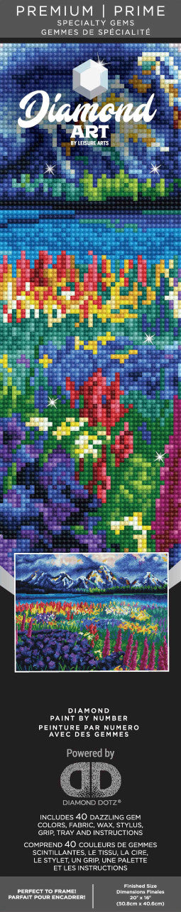 Mountain Field Diamond Art CW-11765