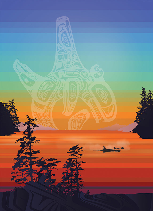 Salish Coast Colours 1000 Piece Cobble Hill Puzzle - Wolf. Tristan CW-12034