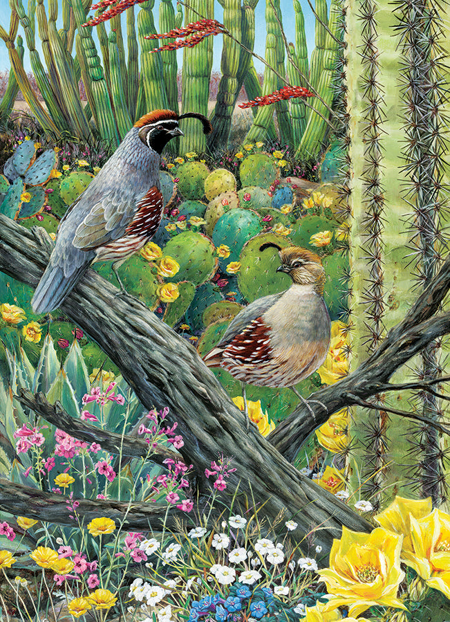 Courtship 1000 Piece Cobble Hill Puzzle - Bittner. Linda Howard CW-12073_152a7484-7d80-4fc8-9084-f8fecd2bed8a