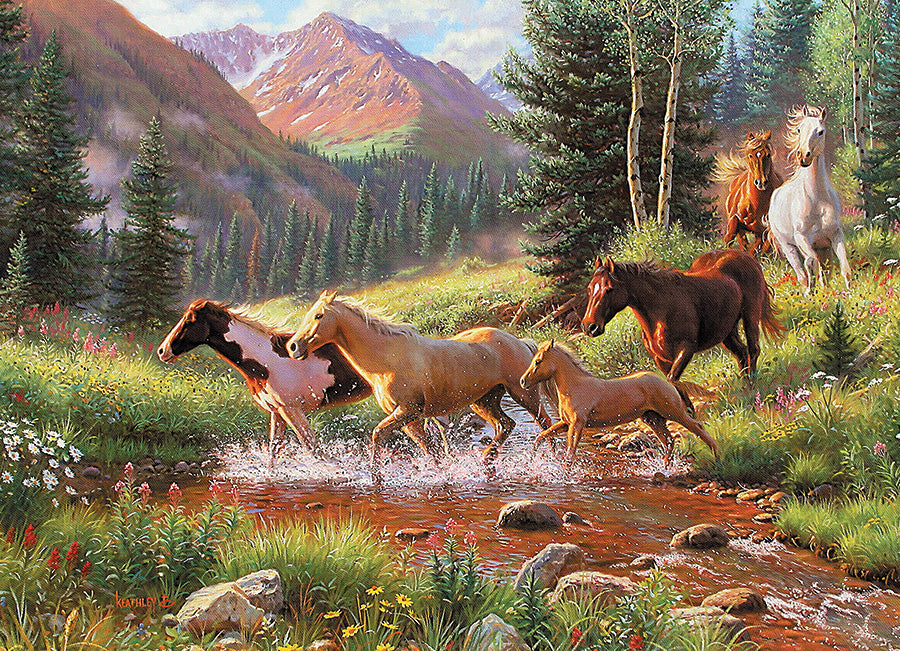 Mountain Thunder 1000 Piece Cobble Hill Puzzle - Keathley. Mark CW-12081_1027980d-f9db-4474-810f-88d4e3a5e7e5