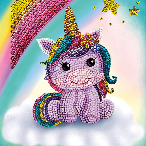 Unicorn Smile Crystal Art Notebook Kit CW-12091_db058f4d-8382-4513-8bd8-09b7d5268b03