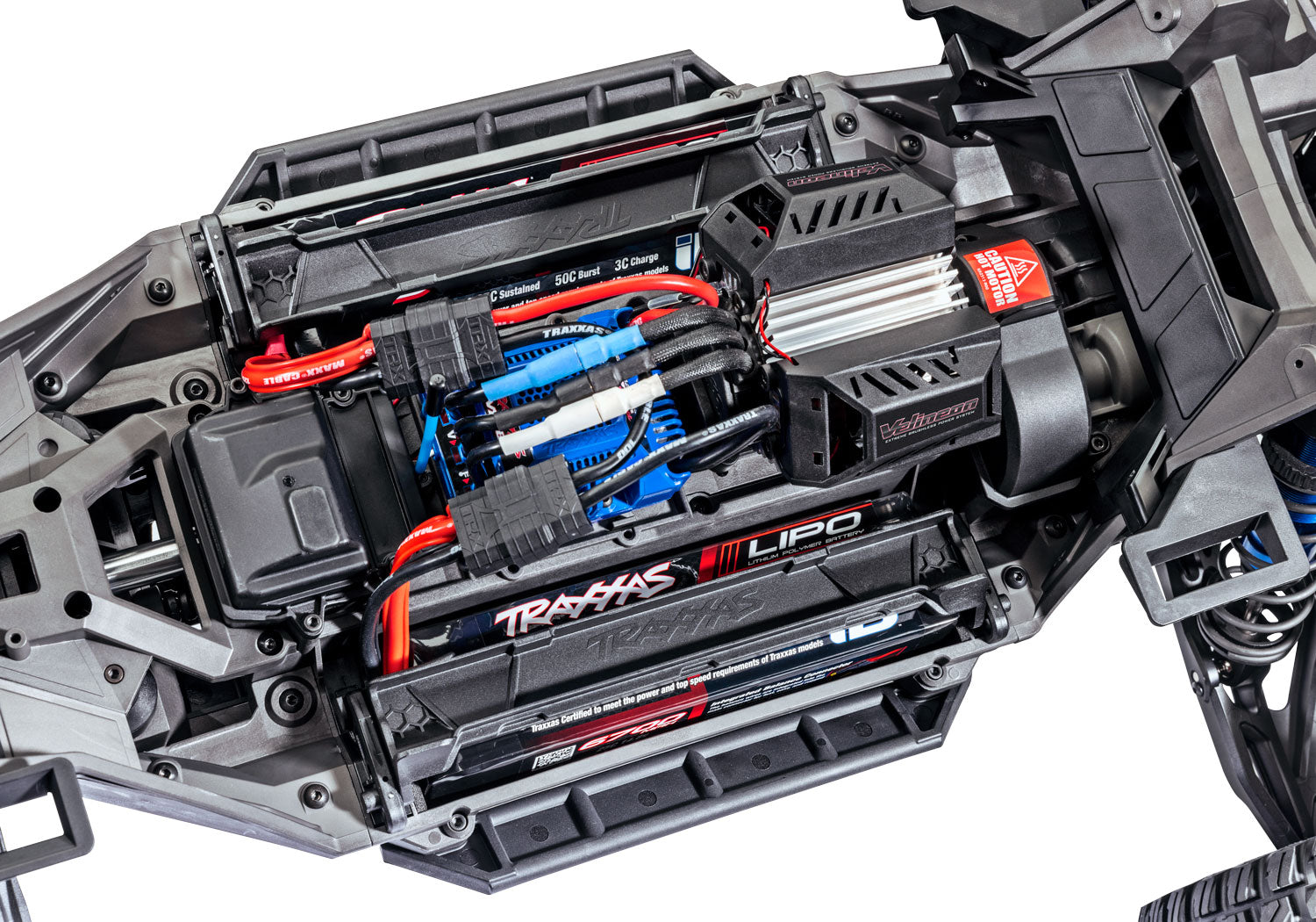 Instore Pickup Only - Xrt Rtr W/ Vxl-8S Esc Extreme Velineon® Motor - Blue CW-12123_25