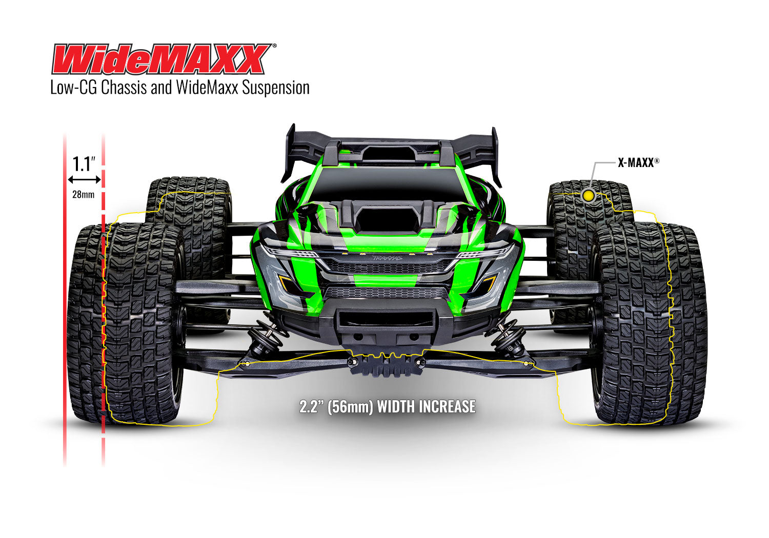 Traxxas XRT RTR W/ 8S Power RC Vehicle (1/6) - Black (78086-4-Blk) CW-12124_4