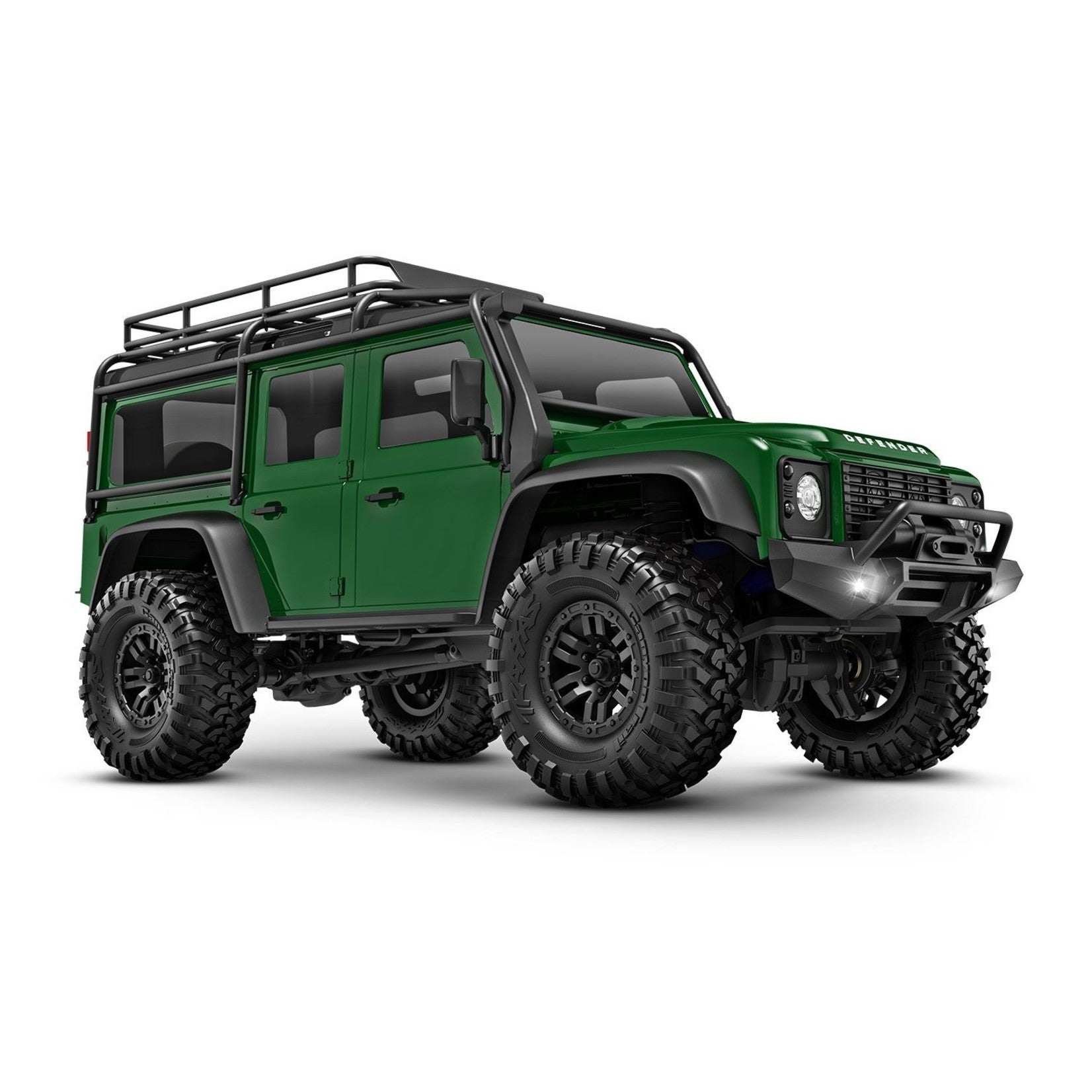 Traxxas TRX-4M Defender RC Vehicle (1/18) - Green (97054-1-GRN) CW-12157