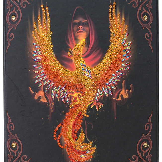 Phoenix Rising Crystal Art Notebook Kit CW-12163