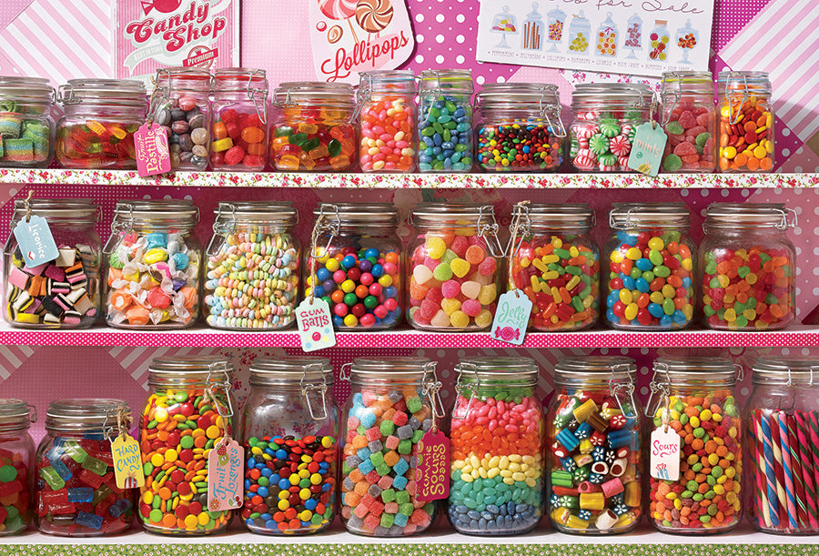 Candy Store 2000 Piece Cobble Hill Puzzle - Cobble Hill Puzzle Co. CW-12167_6431ca97-59c4-4f5b-b495-edcb6282d176