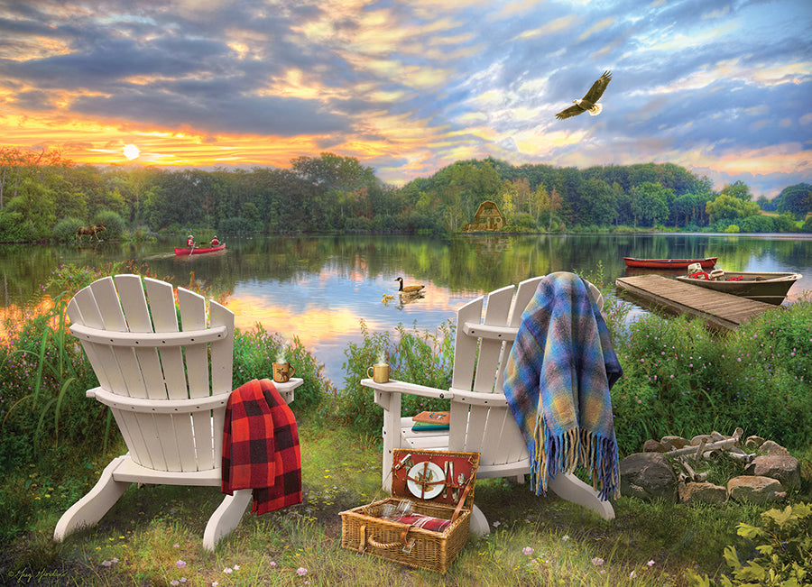 Lakeshore 1000 Piece Cobble Hill Puzzle - Greg & Co. Llc CW-12173