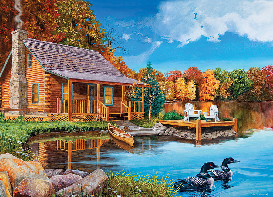 Loon Lake 500 Piece Cobble Hill Puzzle CW-12189