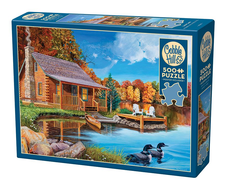 Loon Lake 500 Piece Cobble Hill Puzzle CW-12189_1