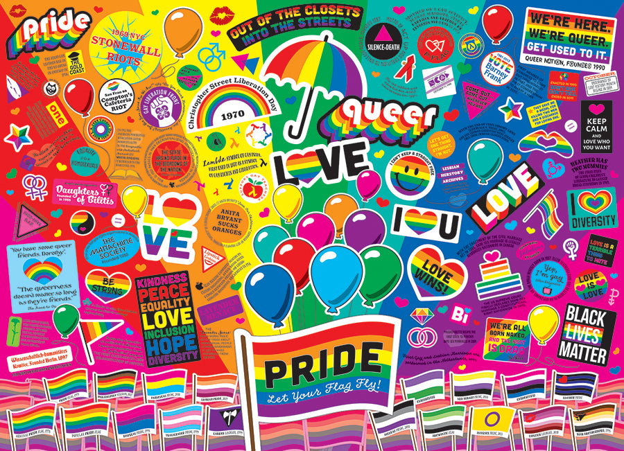 Pride 1000 Piece Cobble Hill Puzzle CW-12191