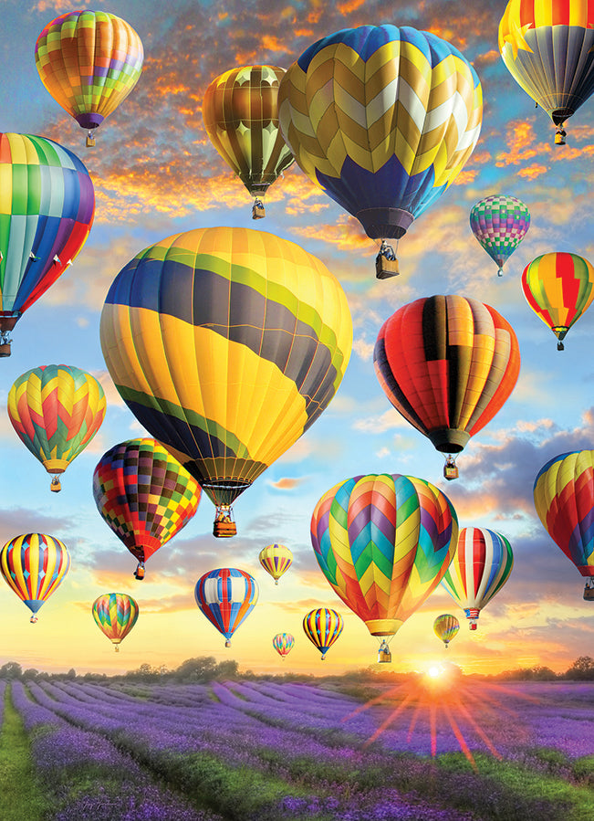 Hot Air Balloons 1000 Piece Cobble Hill Puzzle - Greg & Co. Llc CW-12198
