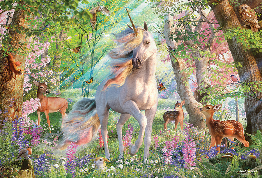 Unicorn And Friends 2000 Piece Cobble Hill Puzzle - Penfound. David CW-12232