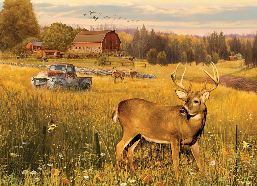 Deer Field 500 Piece Cobble Hill Puzzle - Greg & Co. Llc CW-12233