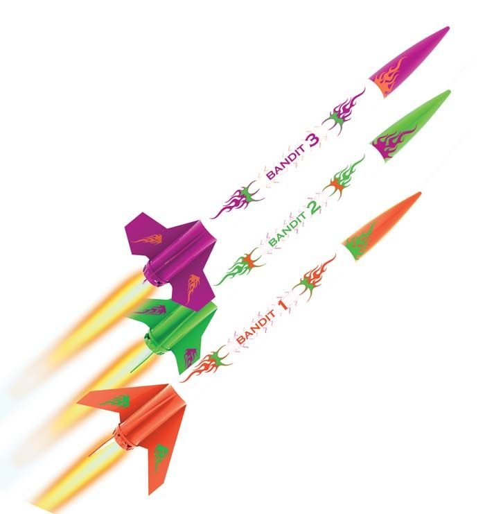 3 Bandits Mini Rockets Set CW-12302