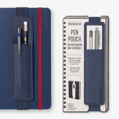 Navy Pen Pouch Bookaroo CW-12311