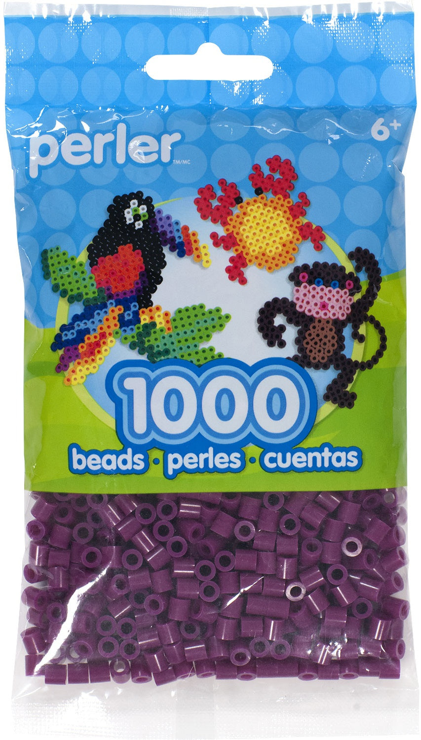 Perler Fuse Beads Eggplant Arts & Crafts CW-12349