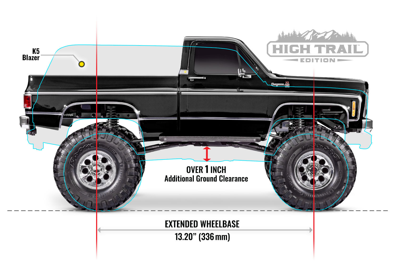 Traxxas TRX-4 Chevrolet K10 High Trail Edition (1/10) - Copper 92056-4-Copr CW-12393_5_c9d7117e-5202-487c-9ee4-067aa782e770