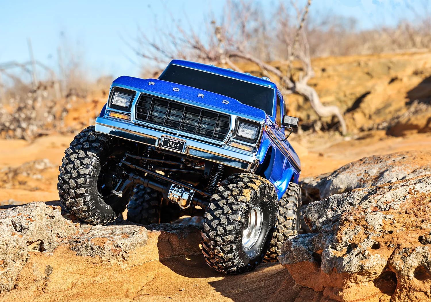 Trx-4 Ford F-150 High Trail Edition Blue - (1/10) 92046-4-Blue CW-12394_4