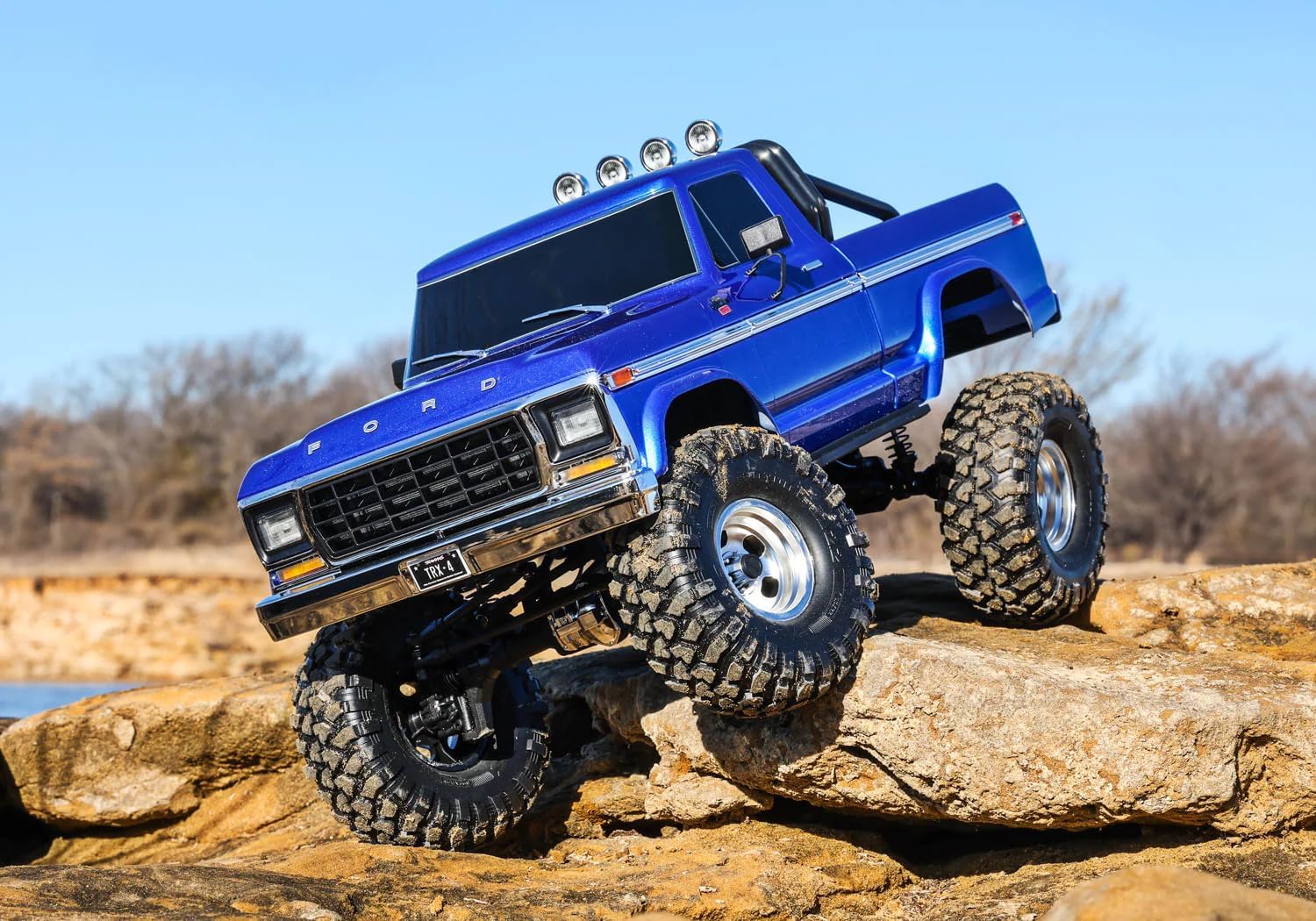 Trx-4 Ford F-150 High Trail Edition Blue - (1/10) 92046-4-Blue CW-12394_6