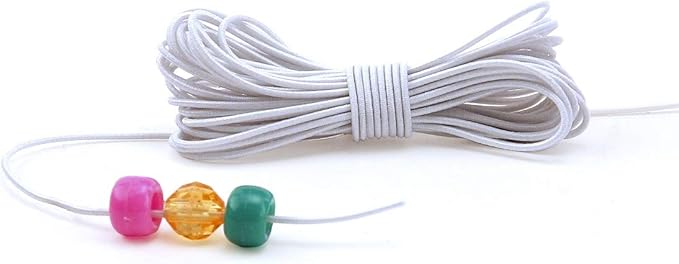 Elastic Thread White 4 Yd CW-12438
