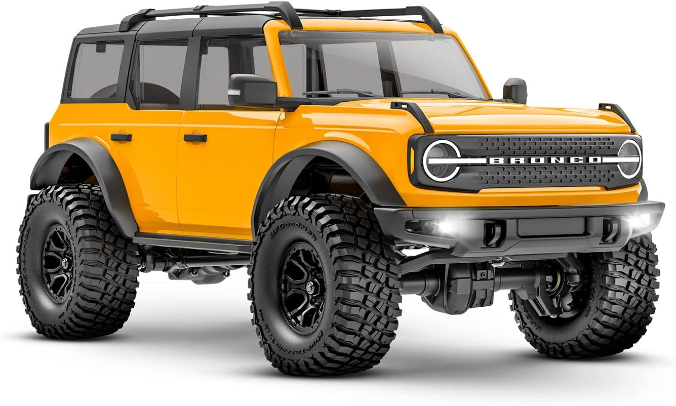 Traxxas Trx-4M 1/18 Scale 4Wd Crawler With Ford Bronco Body 97074-1 CW-12584