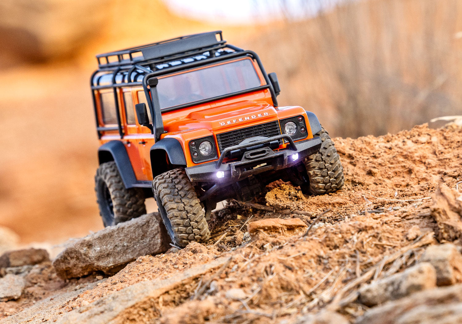 Trx-4M Defender Orange 1/18Th Scale - 97054-1-Orng CW-12585_5