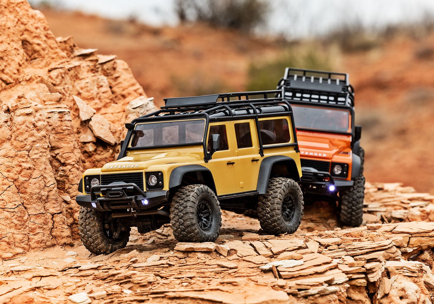 Trx-4M Defender Orange 1/18Th Scale - 97054-1-Orng CW-12585_6