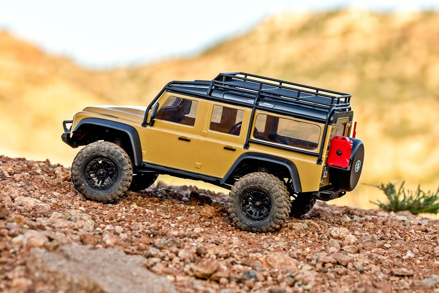 Trx-4M 4X4 Crawler With Land Rover Defender Body (Tan) - 97054-1-Tan CW-12586_4