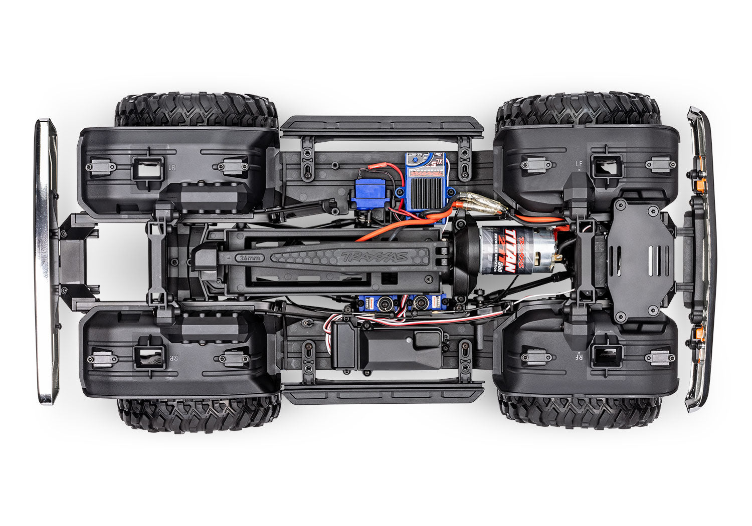 TRX-4 '72 Chevrolet K5 Blazer Blue High Trail Edition RC (1/10) - 92086-4-Blue CW-12668_5