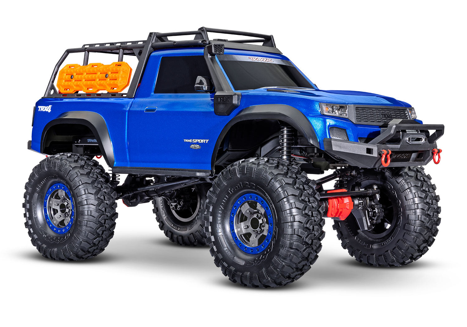 Traxxas TRX-4 Sport High Trail Edition RC Vehicle (1/10) - Blue (82044-4-Blue) CW-12741