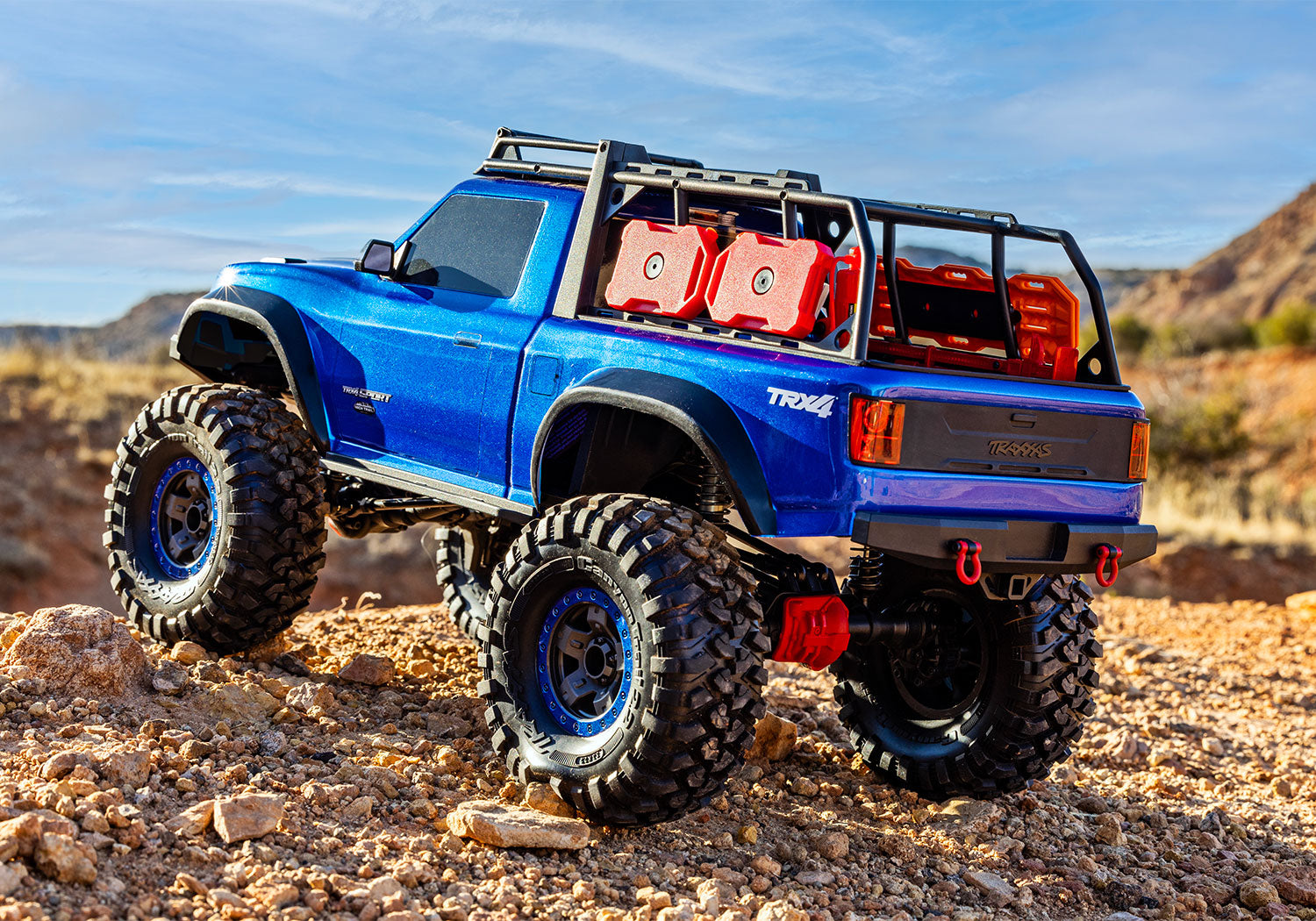 Traxxas TRX-4 Sport High Trail Edition RC Vehicle (1/10) - Blue (82044-4-Blue) CW-12741_1