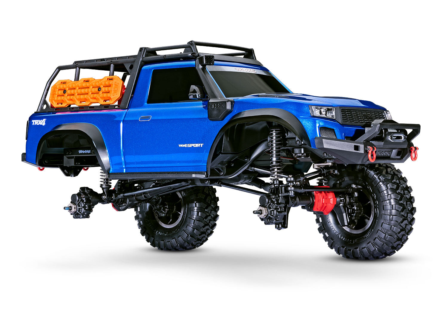 Traxxas TRX-4 Sport High Trail Edition RC Vehicle (1/10) - Blue (82044-4-Blue) CW-12741_12