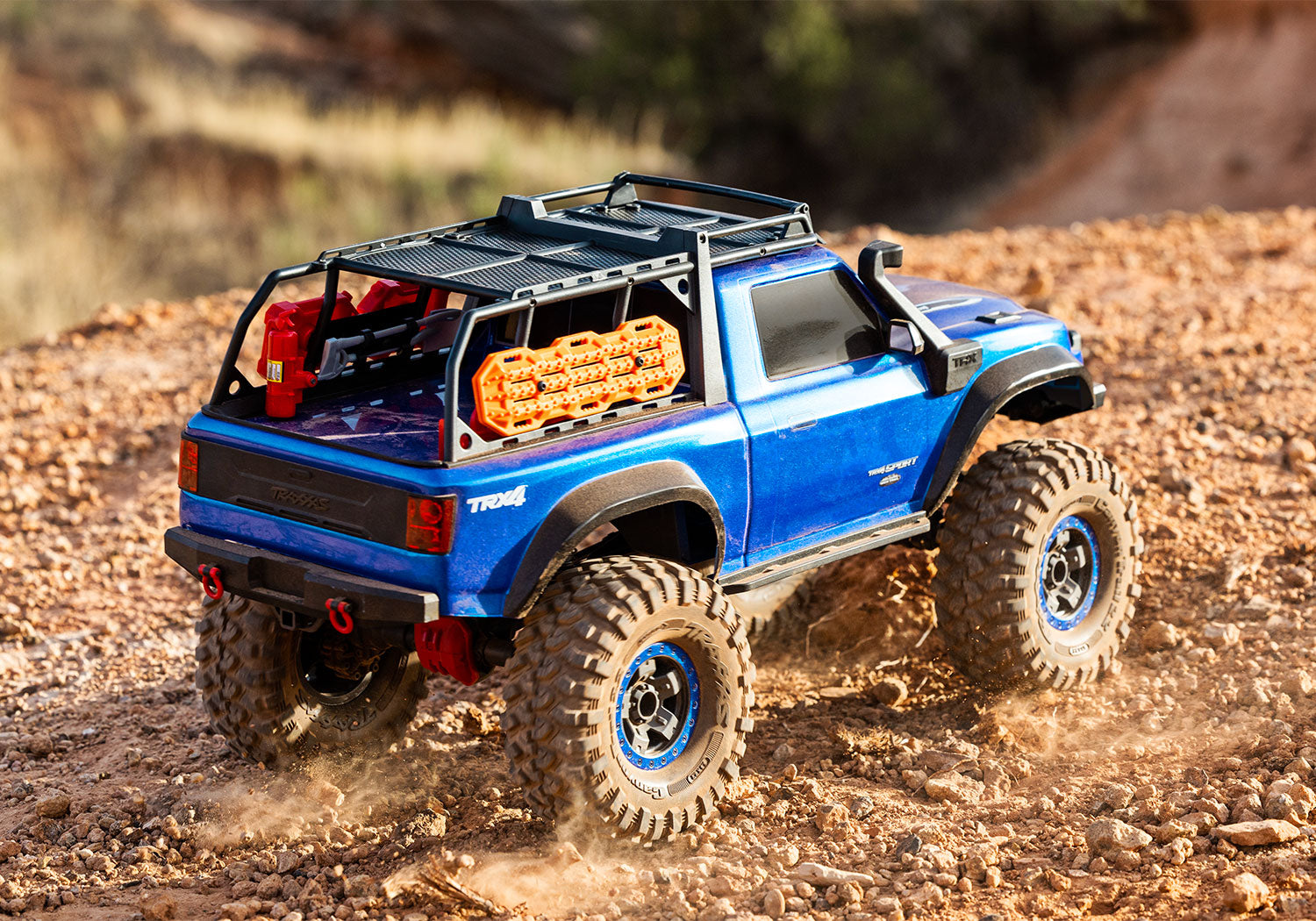 Traxxas TRX-4 Sport High Trail Edition RC Vehicle (1/10) - Blue (82044-4-Blue) CW-12741_3_b507a245-412d-477b-96ab-6b89efd1e648