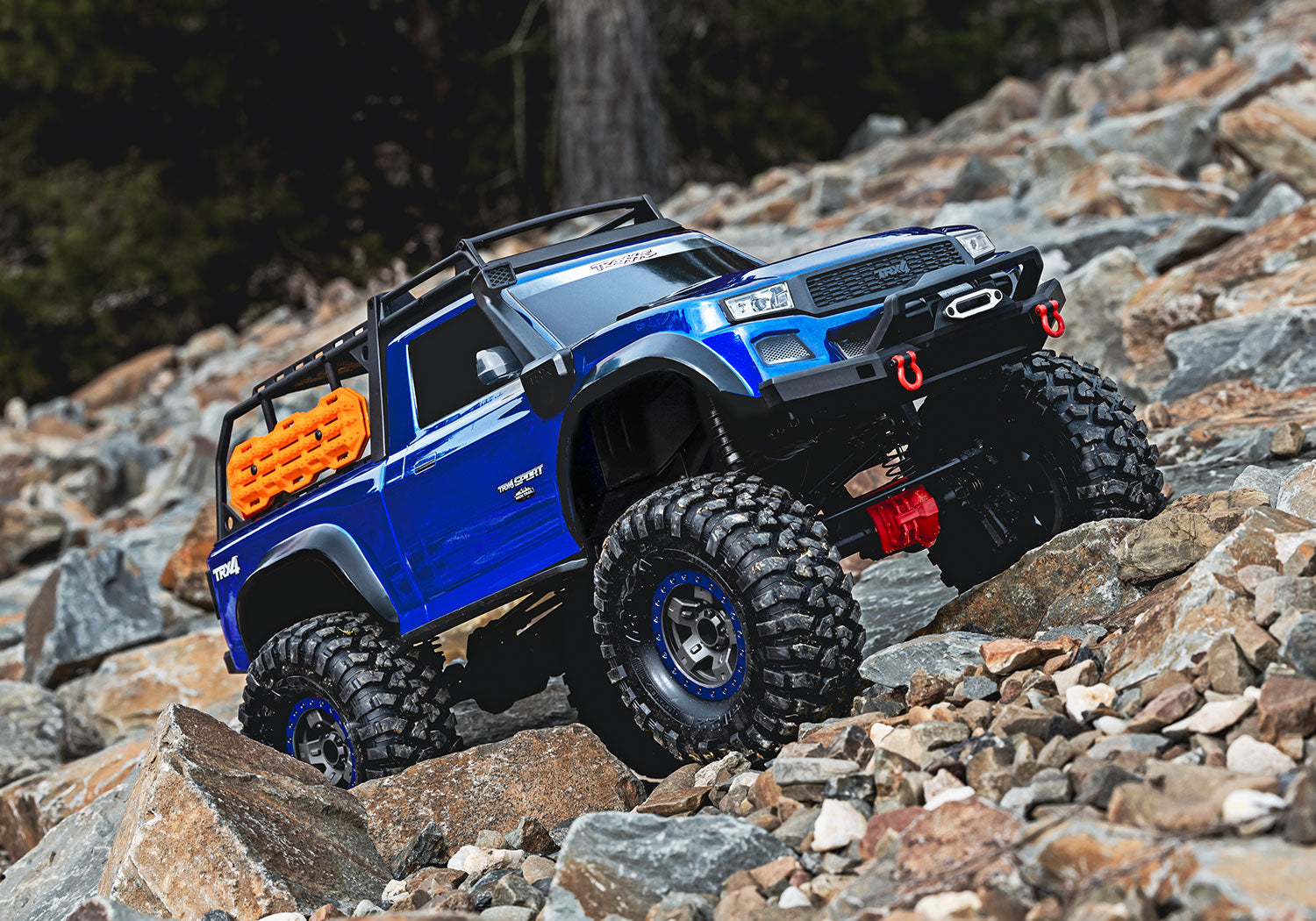 Traxxas TRX-4 Sport High Trail Edition RC Vehicle (1/10) - Blue (82044-4-Blue) CW-12741_4_7f1f2bc1-b5a7-4201-bbe4-0679f0e05d32