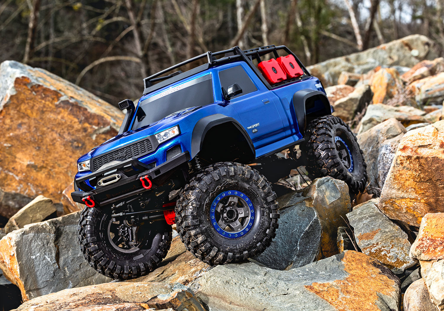 Traxxas TRX-4 Sport High Trail Edition RC Vehicle (1/10) - Blue (82044-4-Blue) CW-12741_5