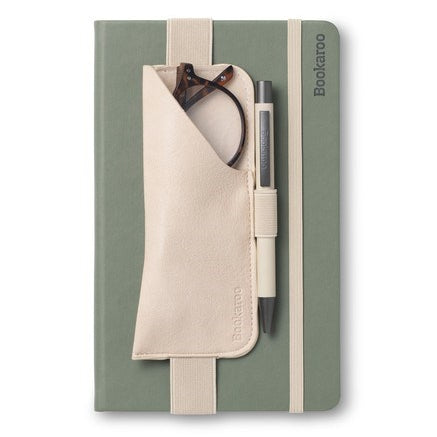 Cream Glasses Case For Notebooks by Bookaroo CW-12748