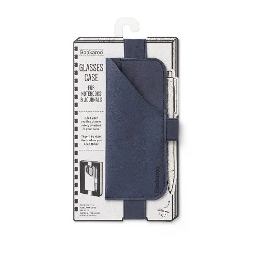 Navy Glasses Case For Notebooks by Bookaroo CW-12749