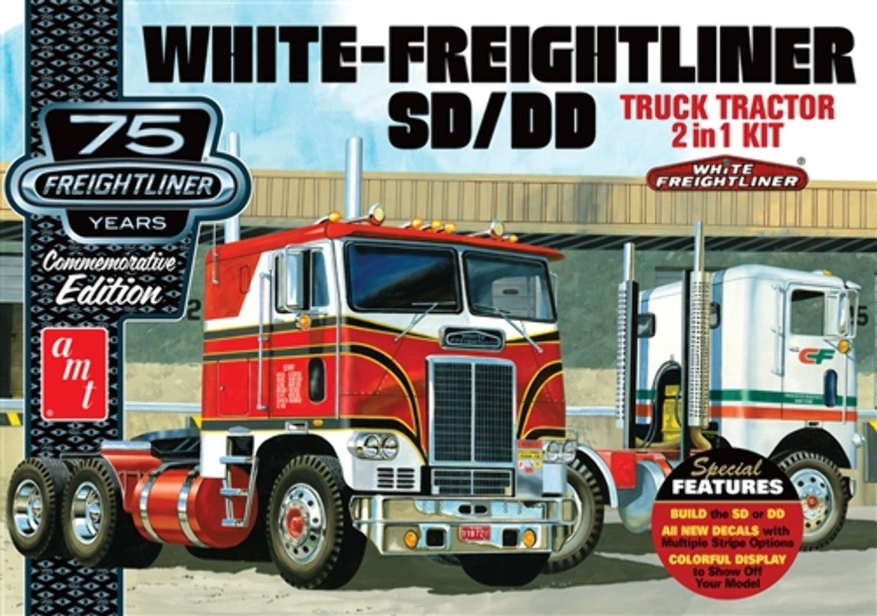 White Freightliner 2-In-1 75Th CW-12783