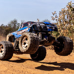 Stampeded 1/10 Scale Monster Truck W/Usb-C Blue CW-12791_1